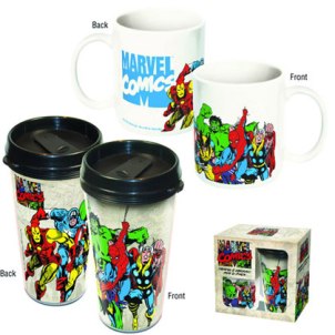 Marvel/Travel & Ceramic Mug Set